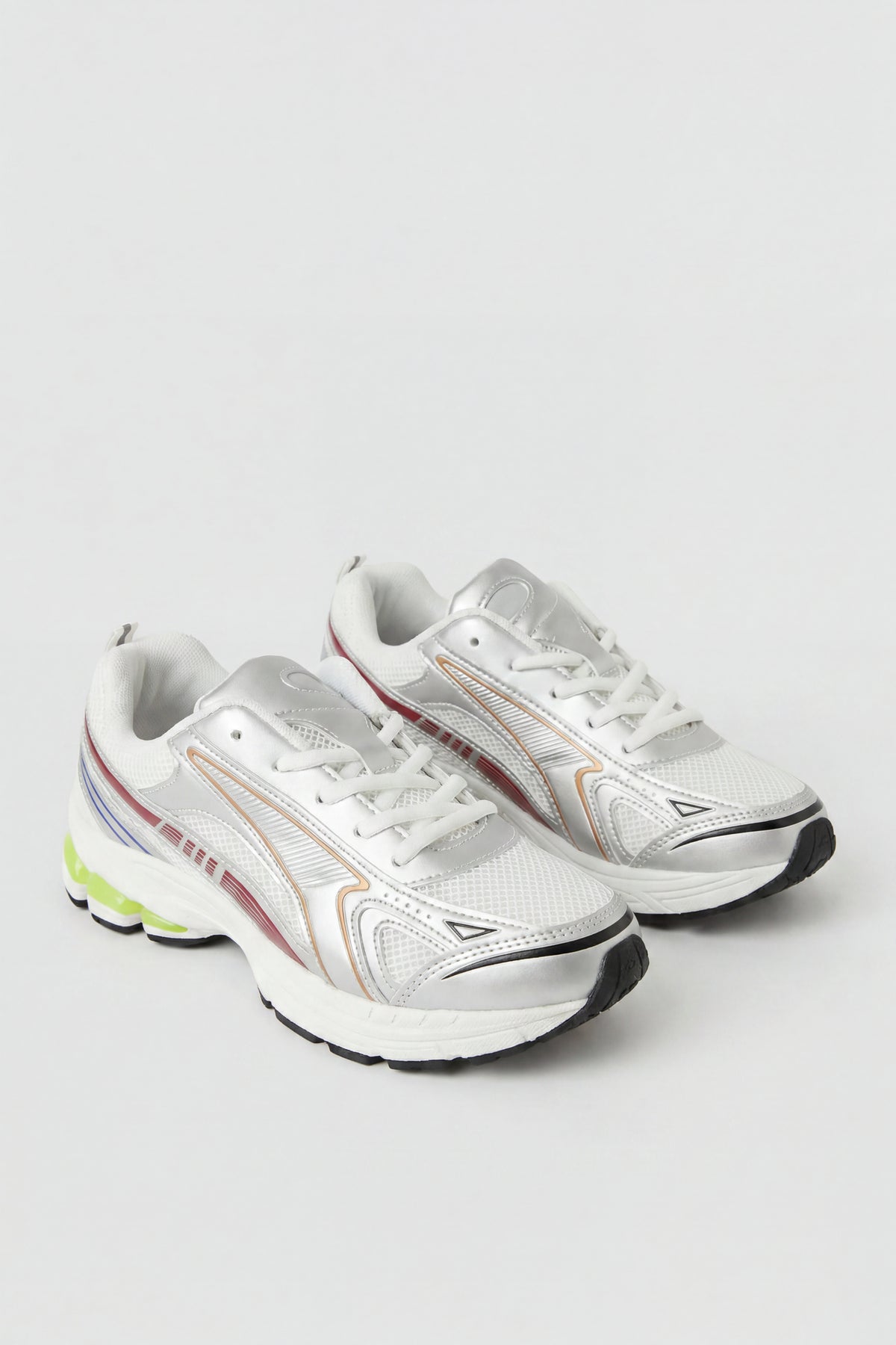 Alt View 2. Chunky Running Shoe - Multi