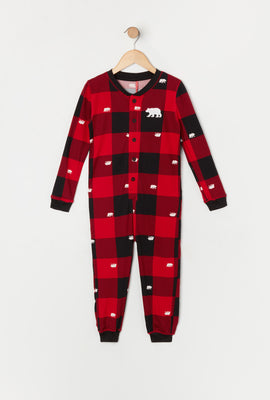 Toddler Matching the Family Bear Onesie