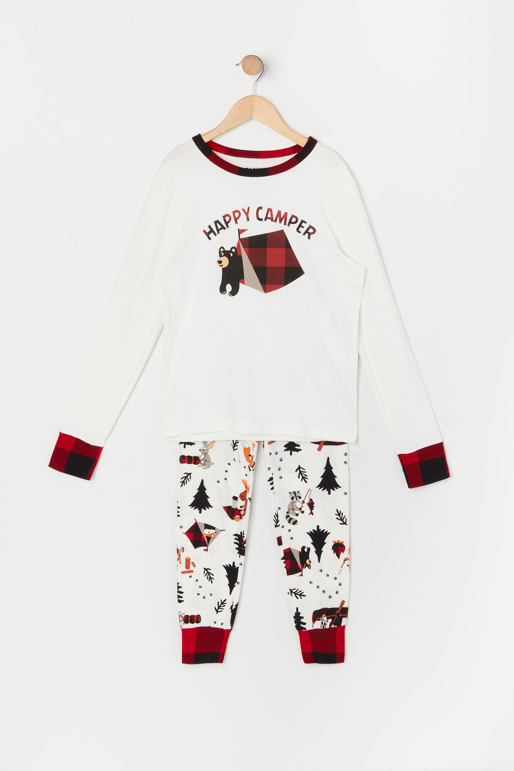 Youth Matching the Family Wildlife 2 Piece Pajama Set Youth Matching the Family Wildlife 2 Piece Pajama Set 1