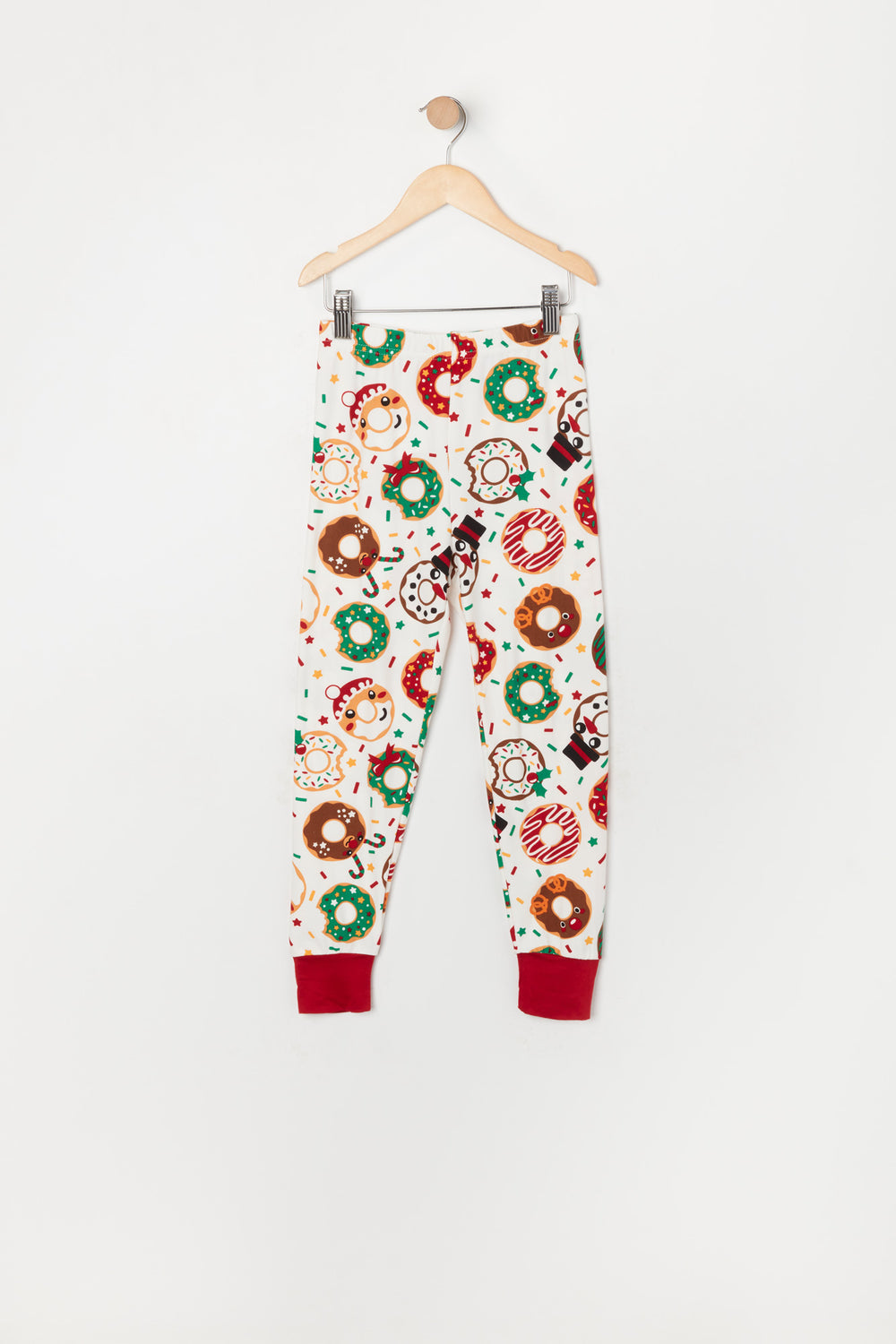 Youth Matching the Family Holiday Donut 2 Piece Pajama Set Youth Matching the Family Holiday Donut 2 Piece Pajama Set 6