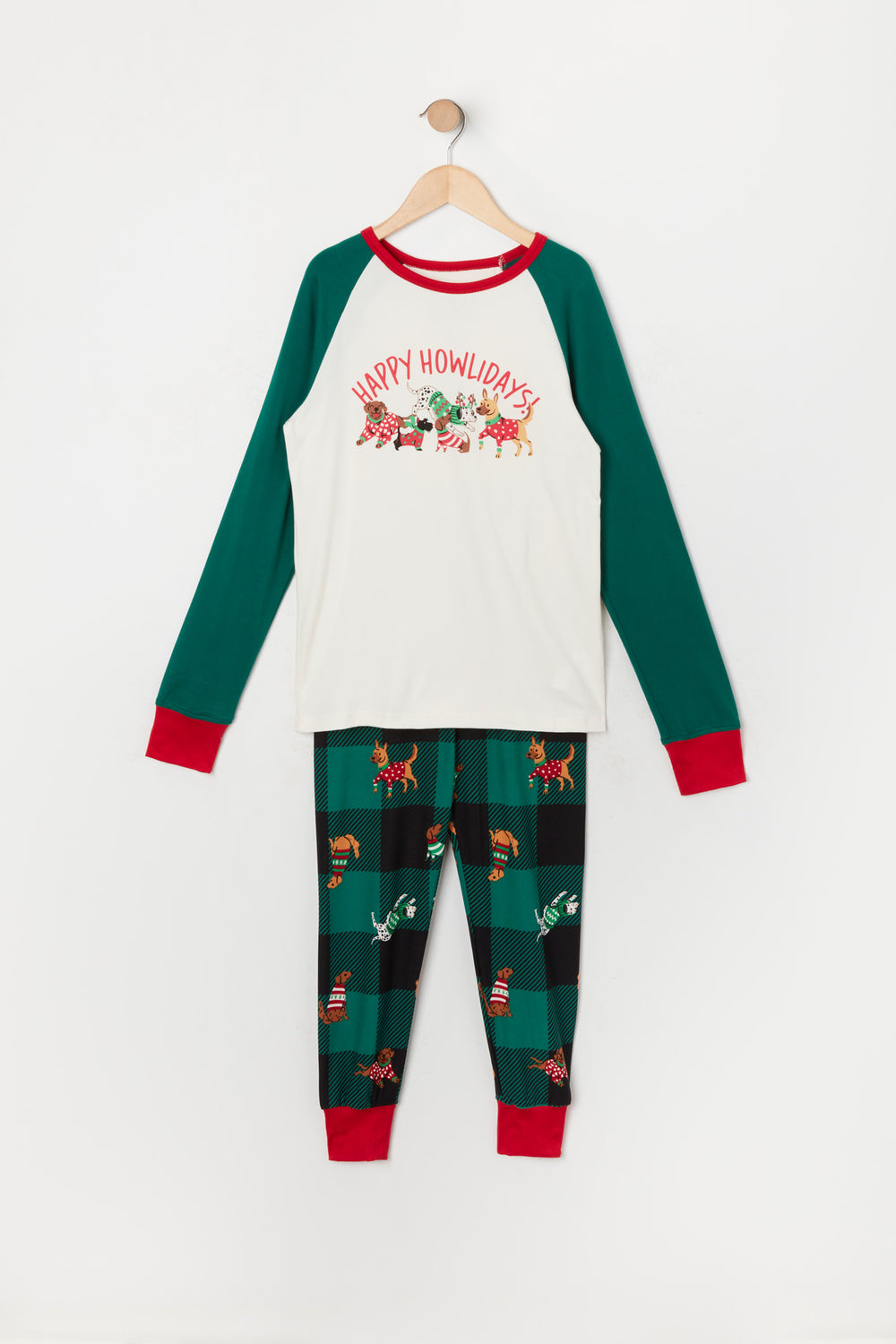 Youth Matching the Family Holiday Furry Friends 2 Piece Pajama Set Youth Matching the Family Holiday Furry Friends 2 Piece Pajama Set 1