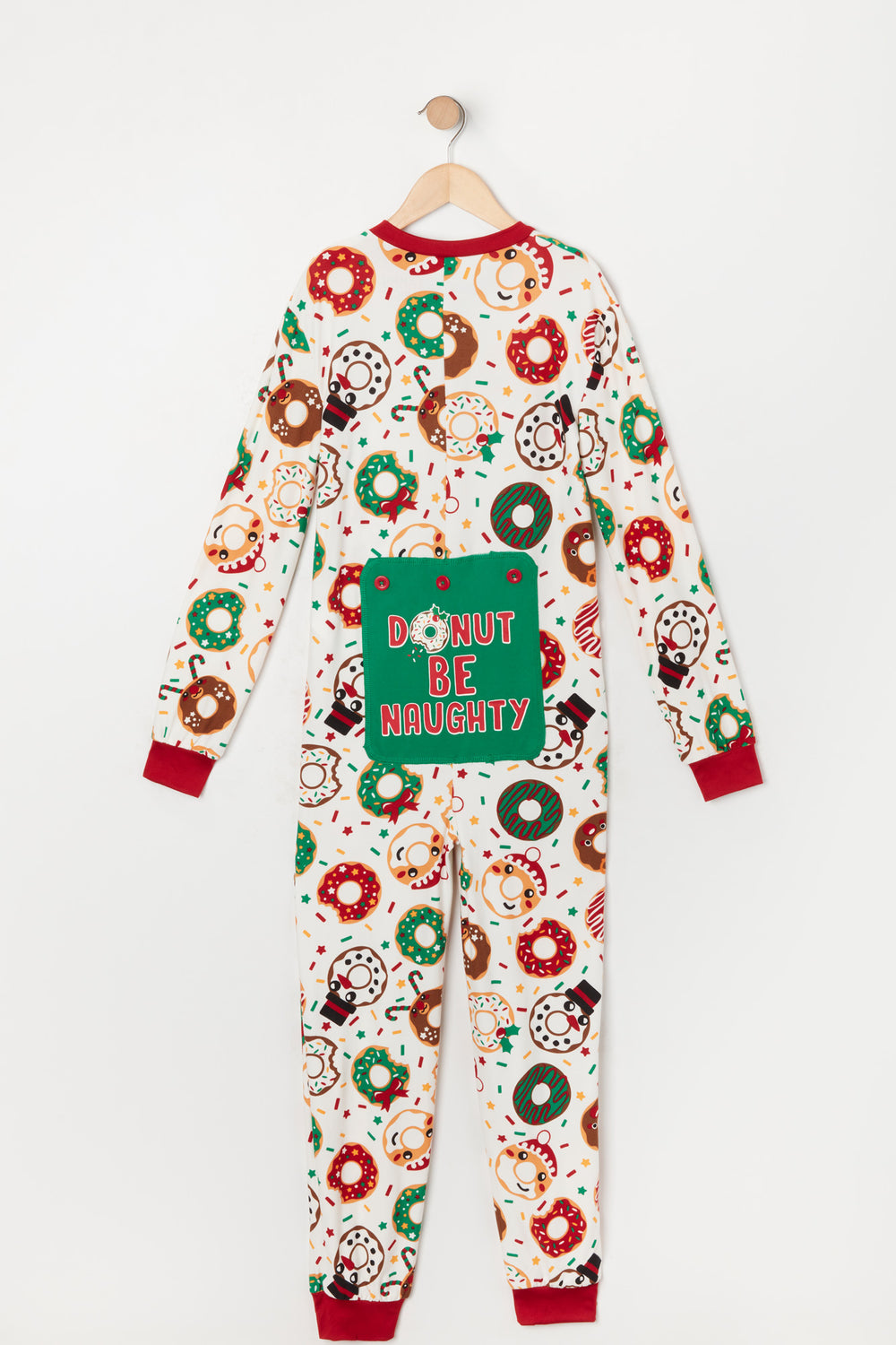 Youth Matching the Family Holiday Donut Onesie Youth Matching the Family Holiday Donut Onesie 2