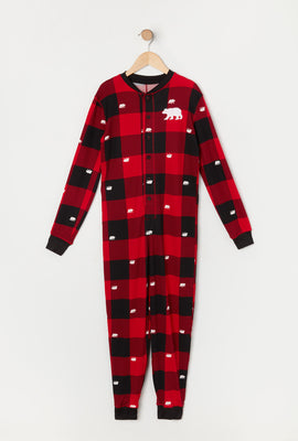 Youth Matching the Family Bear Onesie