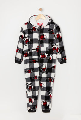 Youth Matching the Family Holiday Plush Onesie