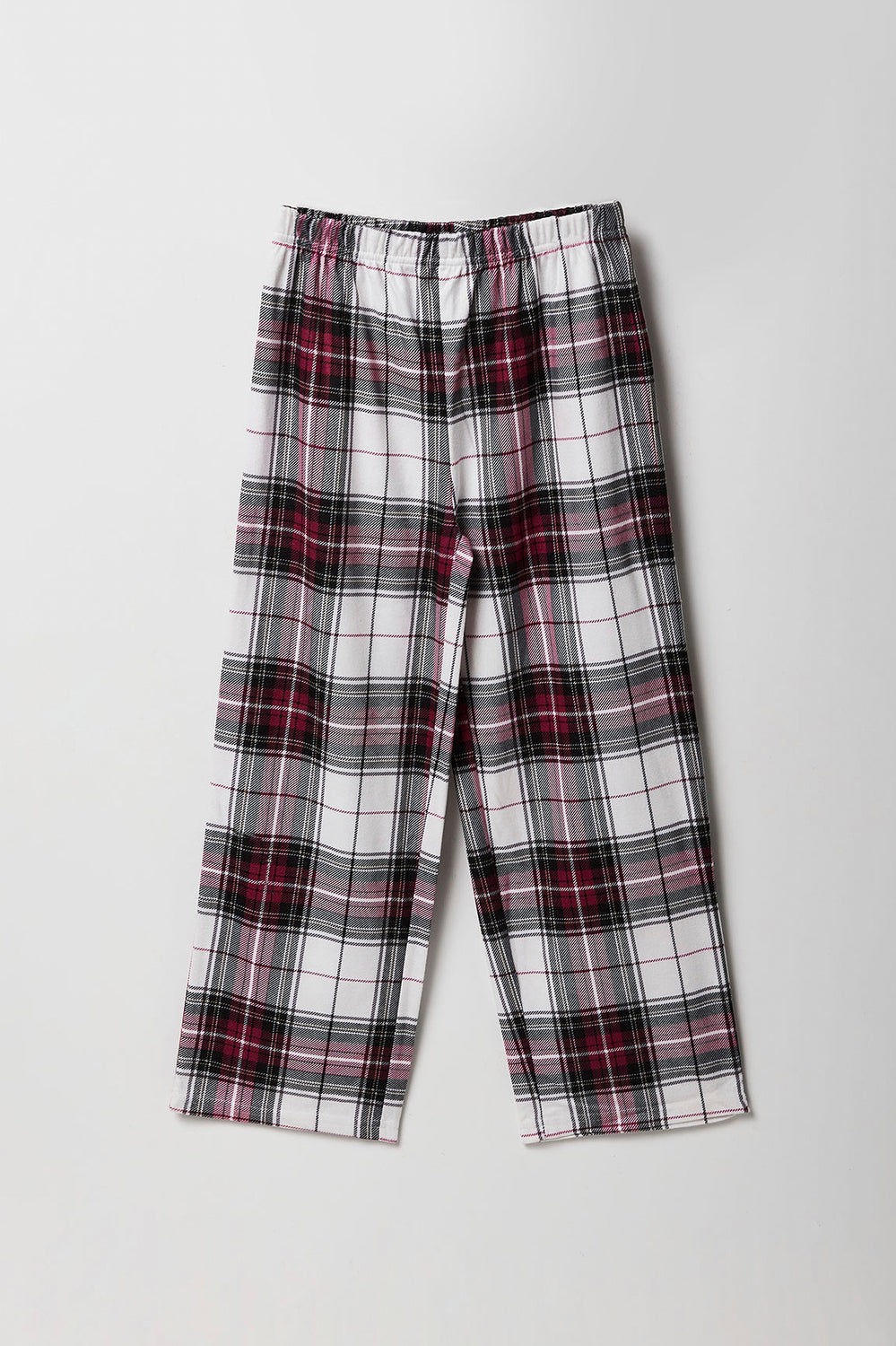 Youth Matching the Family Plaid Flannel 2 Piece Pajama Set Youth Matching the Family Plaid Flannel 2 Piece Pajama Set 4