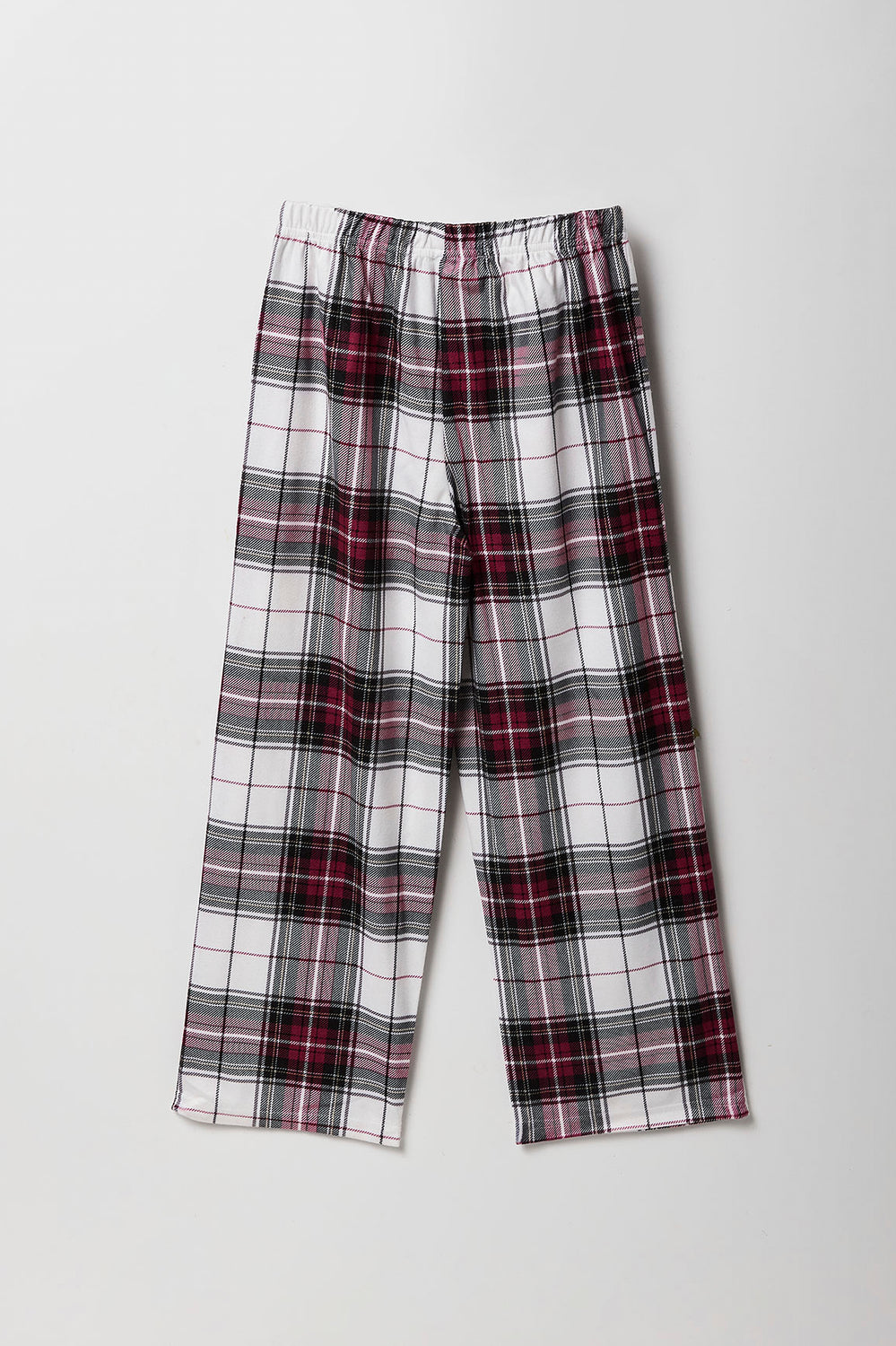 Youth Matching the Family Plaid Flannel 2 Piece Pajama Set Youth Matching the Family Plaid Flannel 2 Piece Pajama Set 5