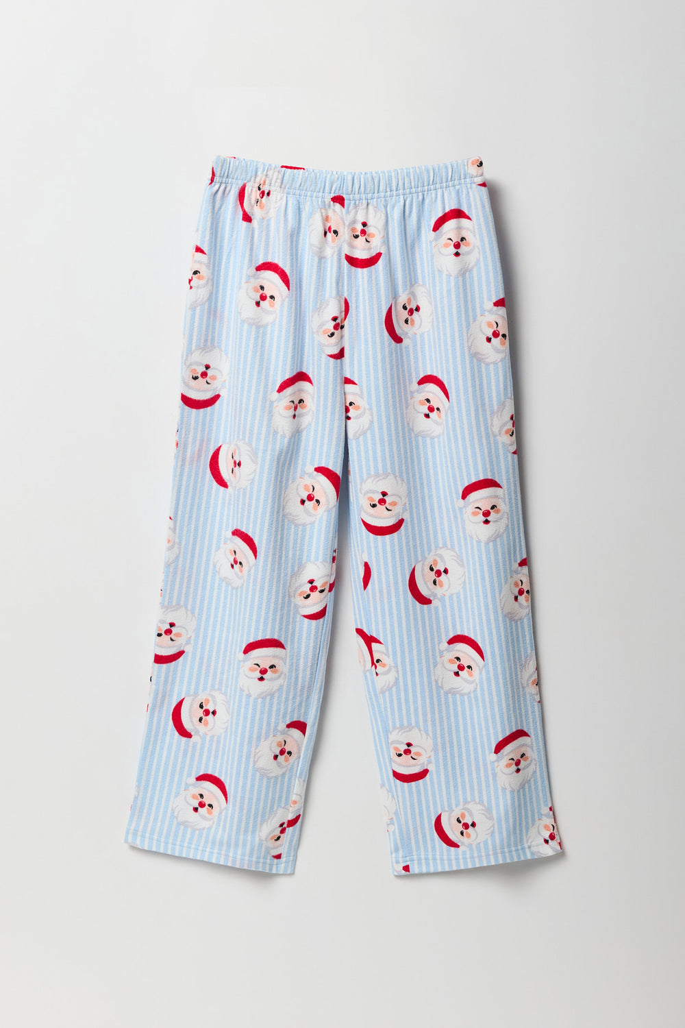 Youth Matching the Family Santa Flannel 2 Piece Pajama Set Youth Matching the Family Santa Flannel 2 Piece Pajama Set 4