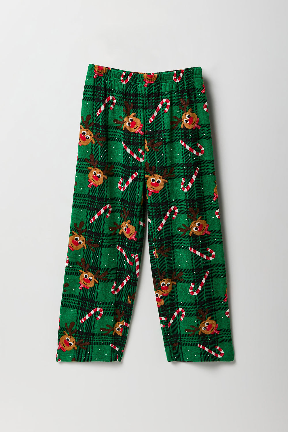 Youth Matching the Family Rudolph Flannel 2 Piece Pajama Set Youth Matching the Family Rudolph Flannel 2 Piece Pajama Set 4