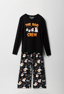 Youth Matching the Family Boo Crew 2 Piece Pajama Set