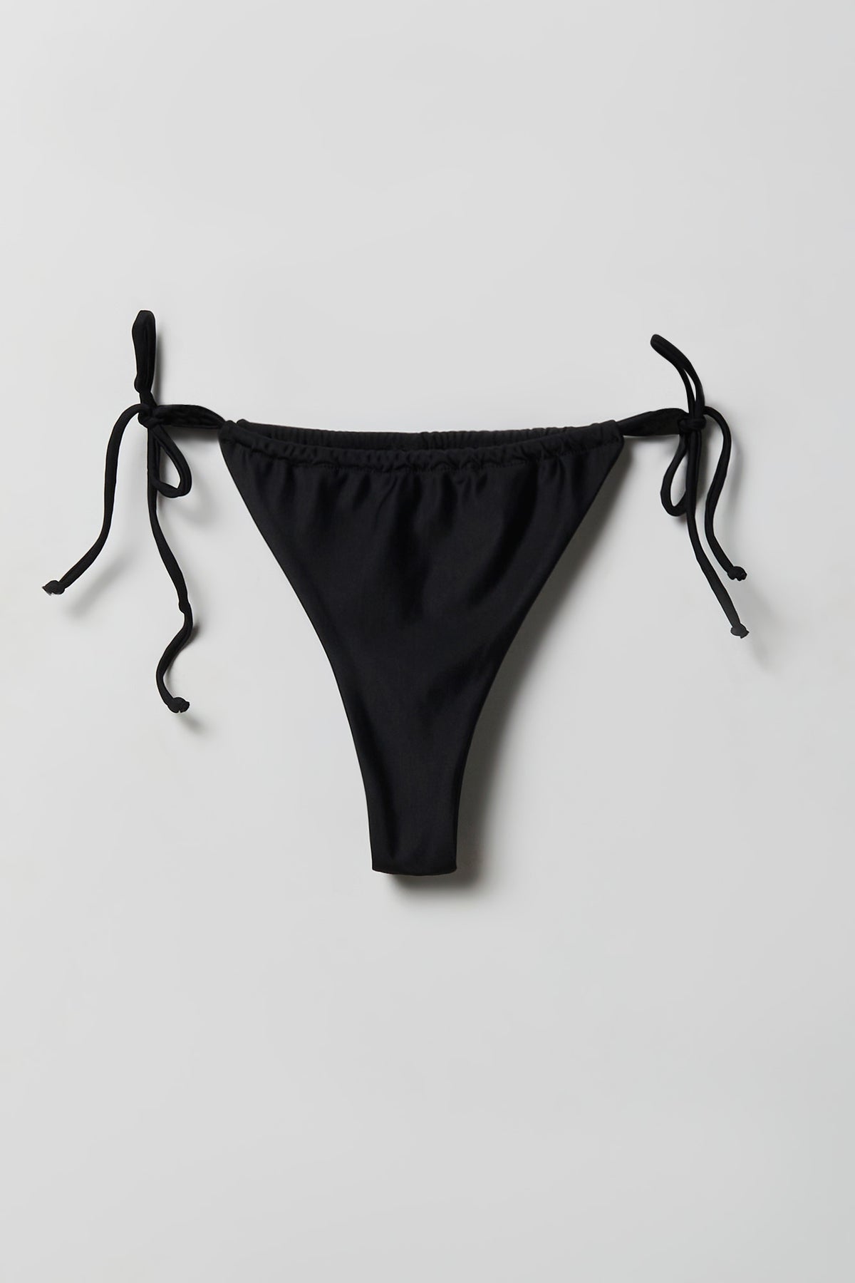 Alt View 2. Brazilian Bikini Bottom - Black