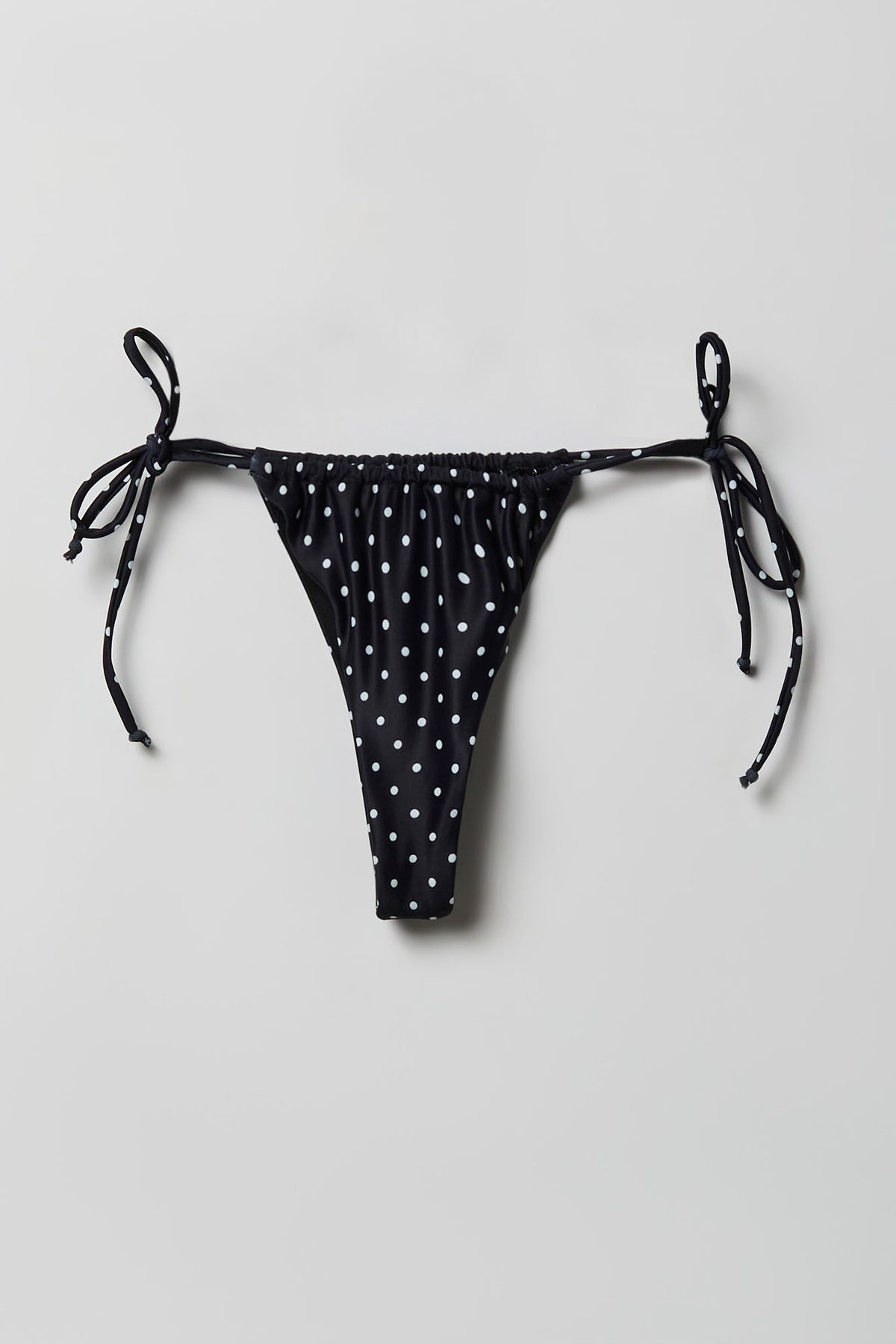 Alt View 2. Brazilian Bikini Bottom - Charcoal