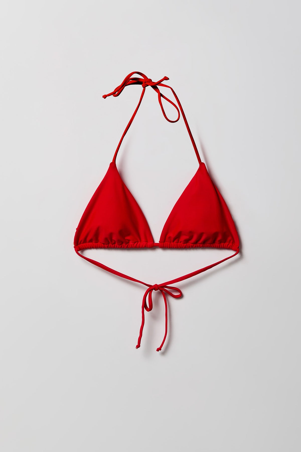 Triangle Bikini Top - Red