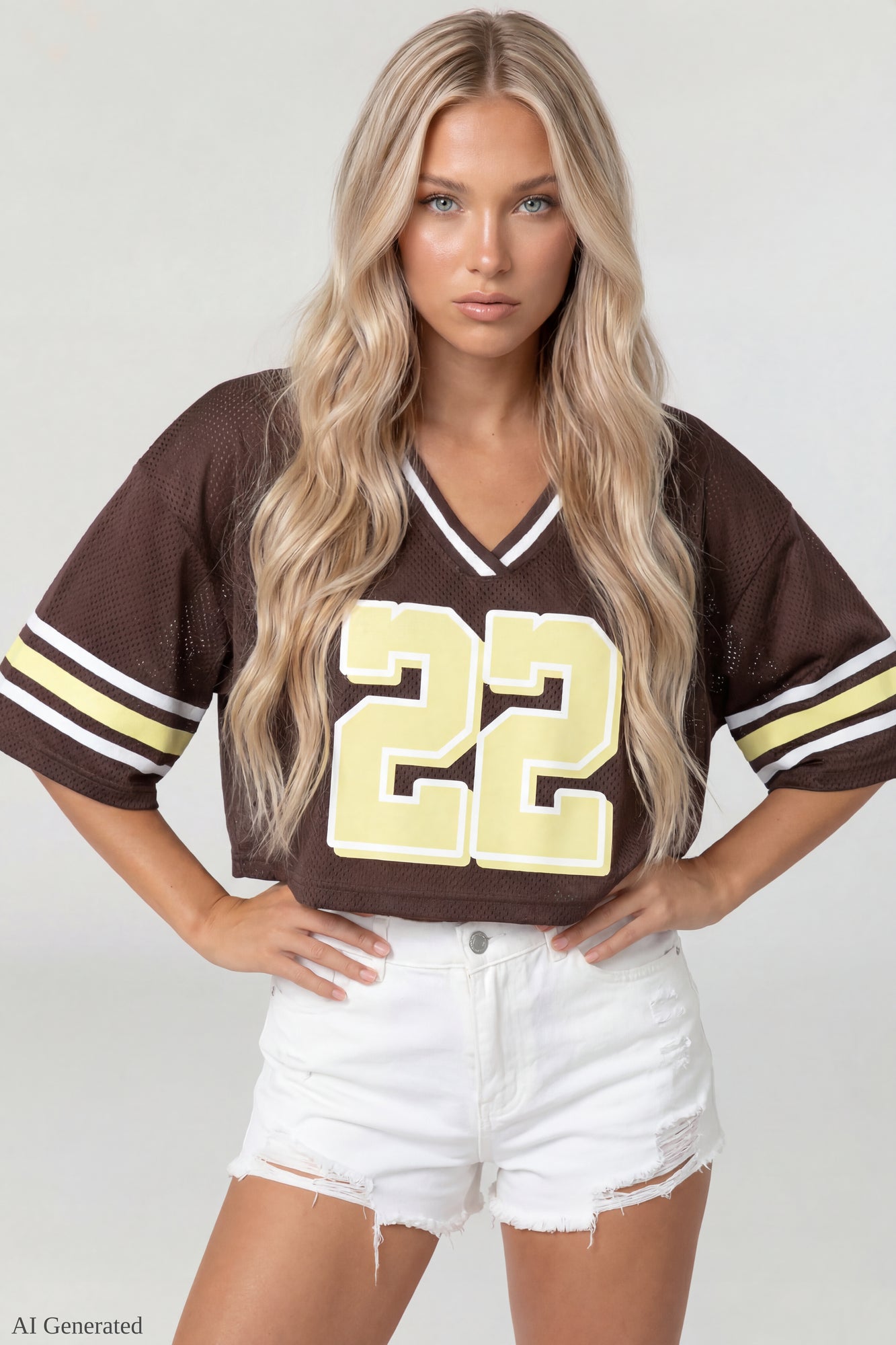 Mesh Cropped Jersey – Charlotte Russe