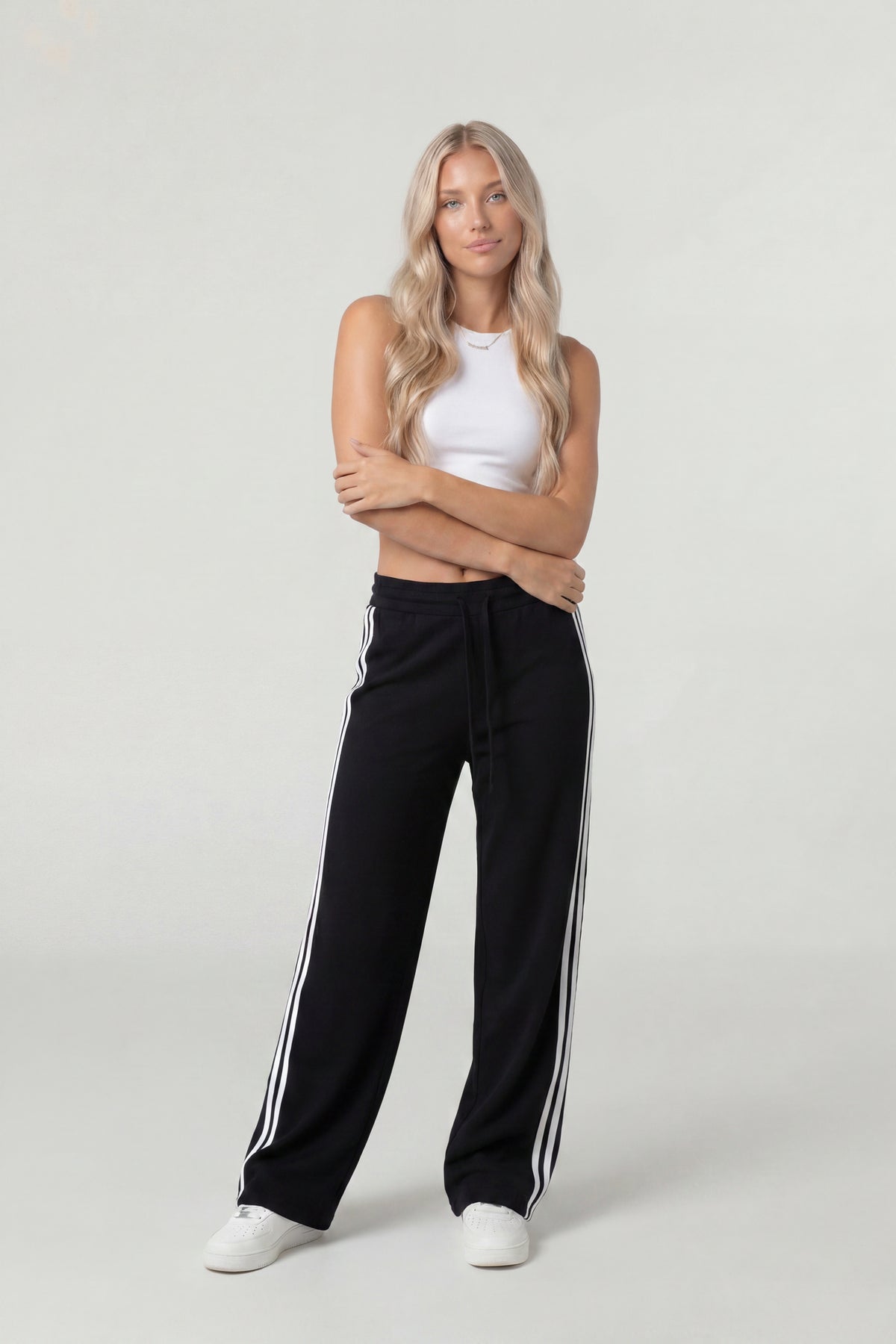 Fleece Barrel Sweatpant - Black