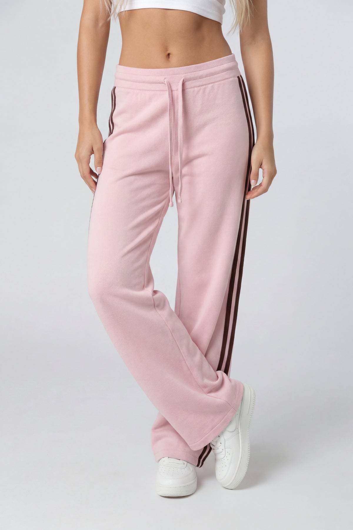 Alt View 2. Fleece Barrel Sweatpant - Pink