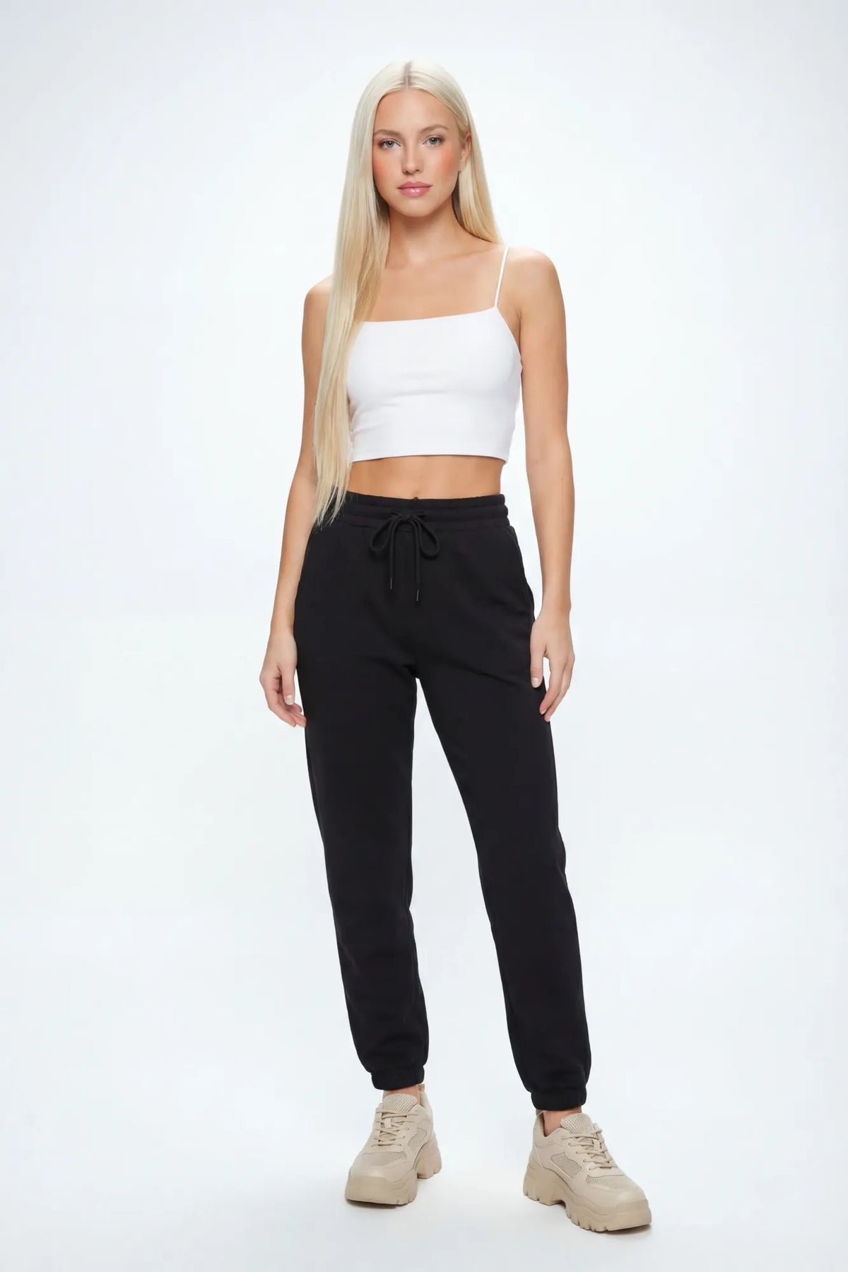 Fleece Jogger - Black