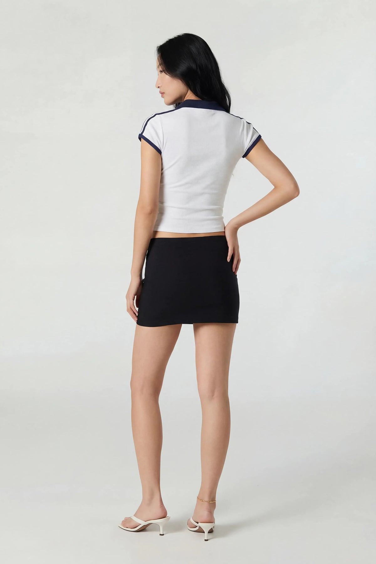 Alt View 2. Embroidered Polo - Blue