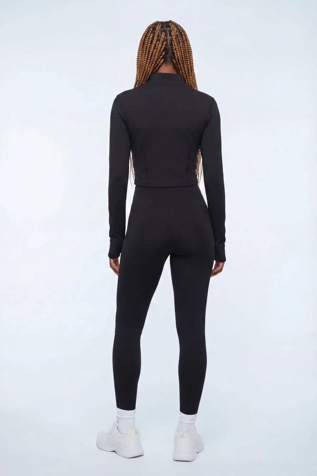 Alt View 2. Soft High Rise Legging - Black