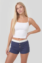 Ribbed Boxer Short