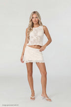 Crochet Tank & Skirt Set