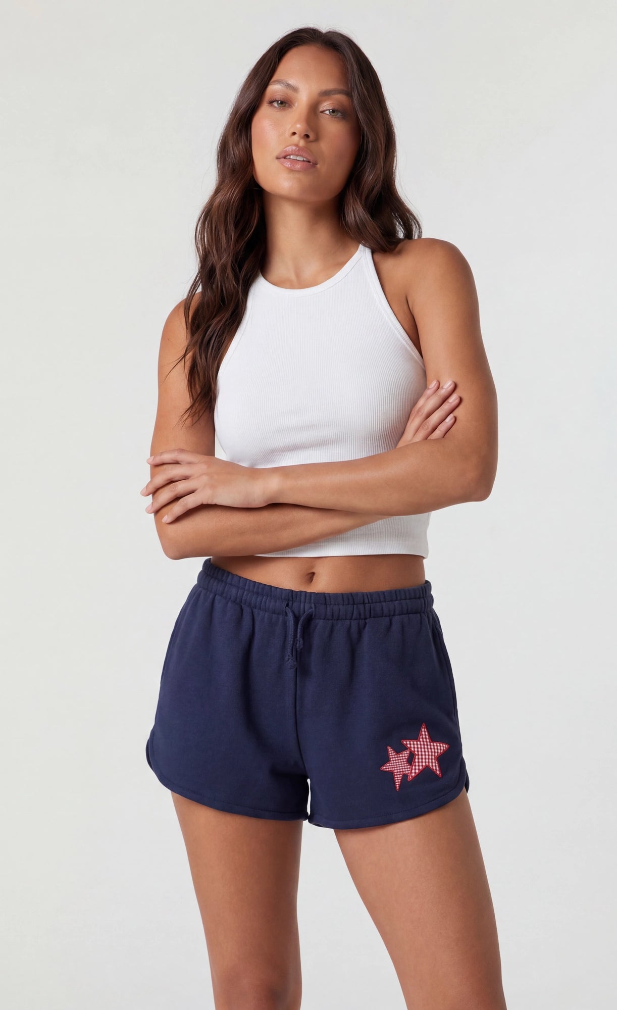 USA Graphic Fleece Short – Charlotte Russe