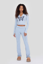 Active Foldover Waist Flare Legging