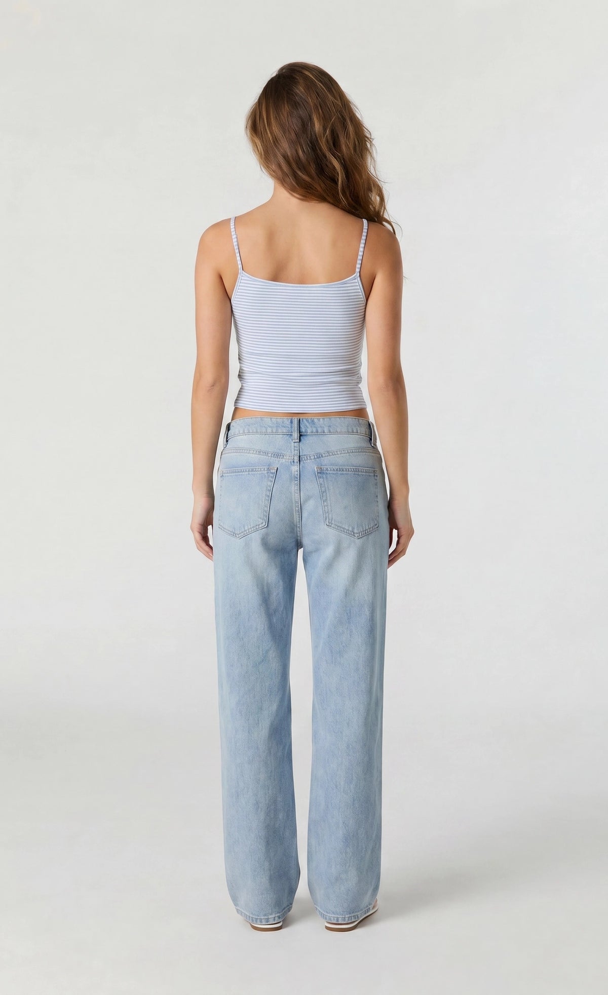 Alt View 2. Graphic Tank - Light Blue