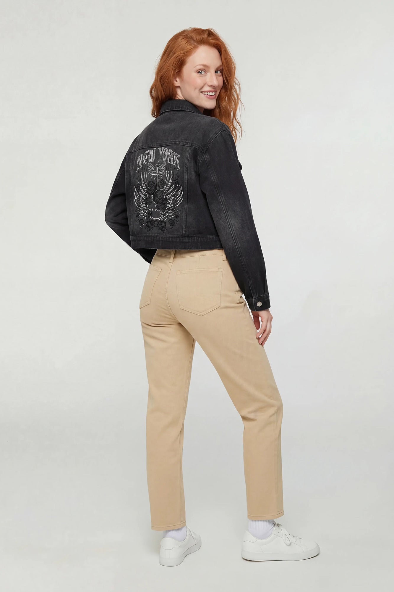 Graphic Denim Jacket – Charlotte Russe