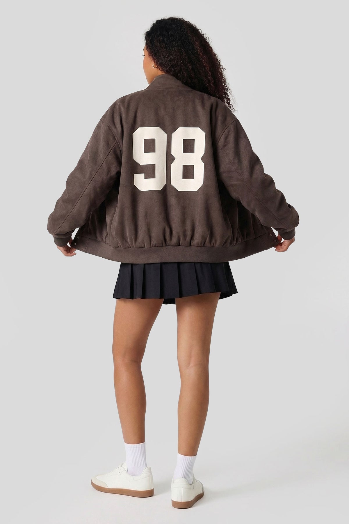 Alt View 2. New York Bomber Jacket - Brown