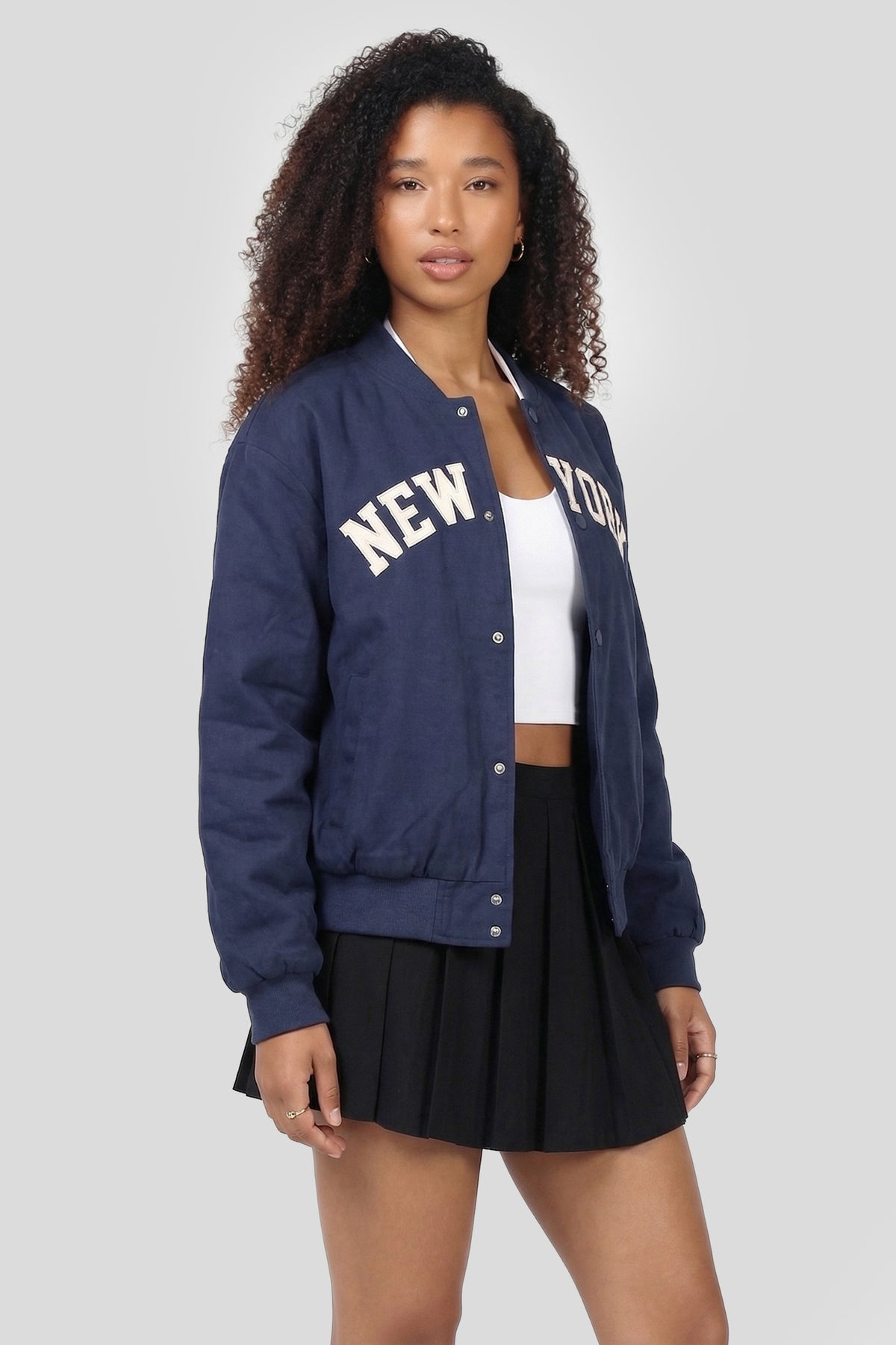 New York Bomber Jacket - Navy