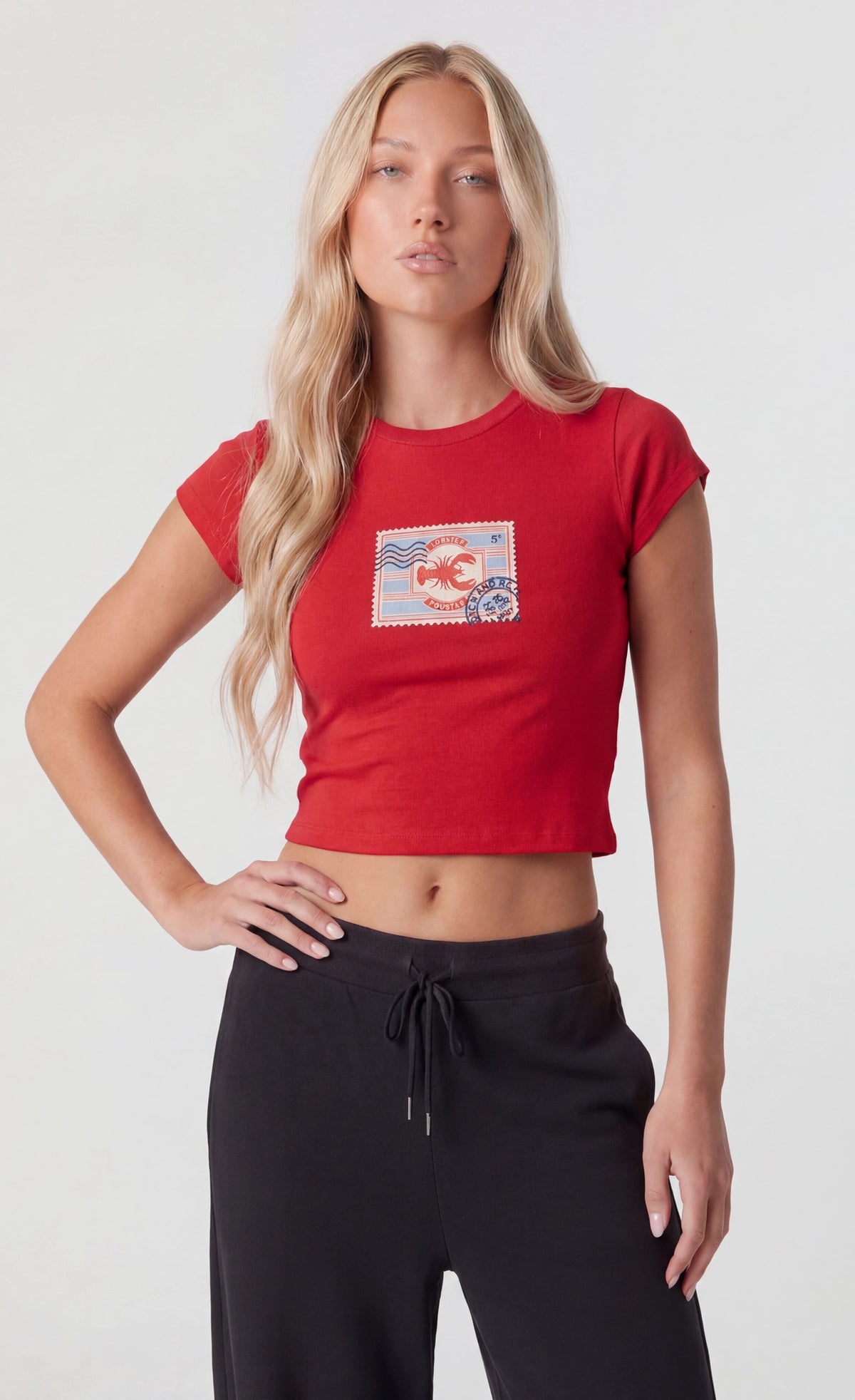 Graphic Baby T-Shirt - Red