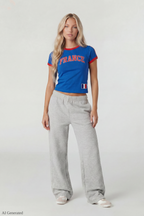 Graphic Ringer Baby Tee