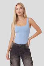 Seamless Square Neck Bodysuit