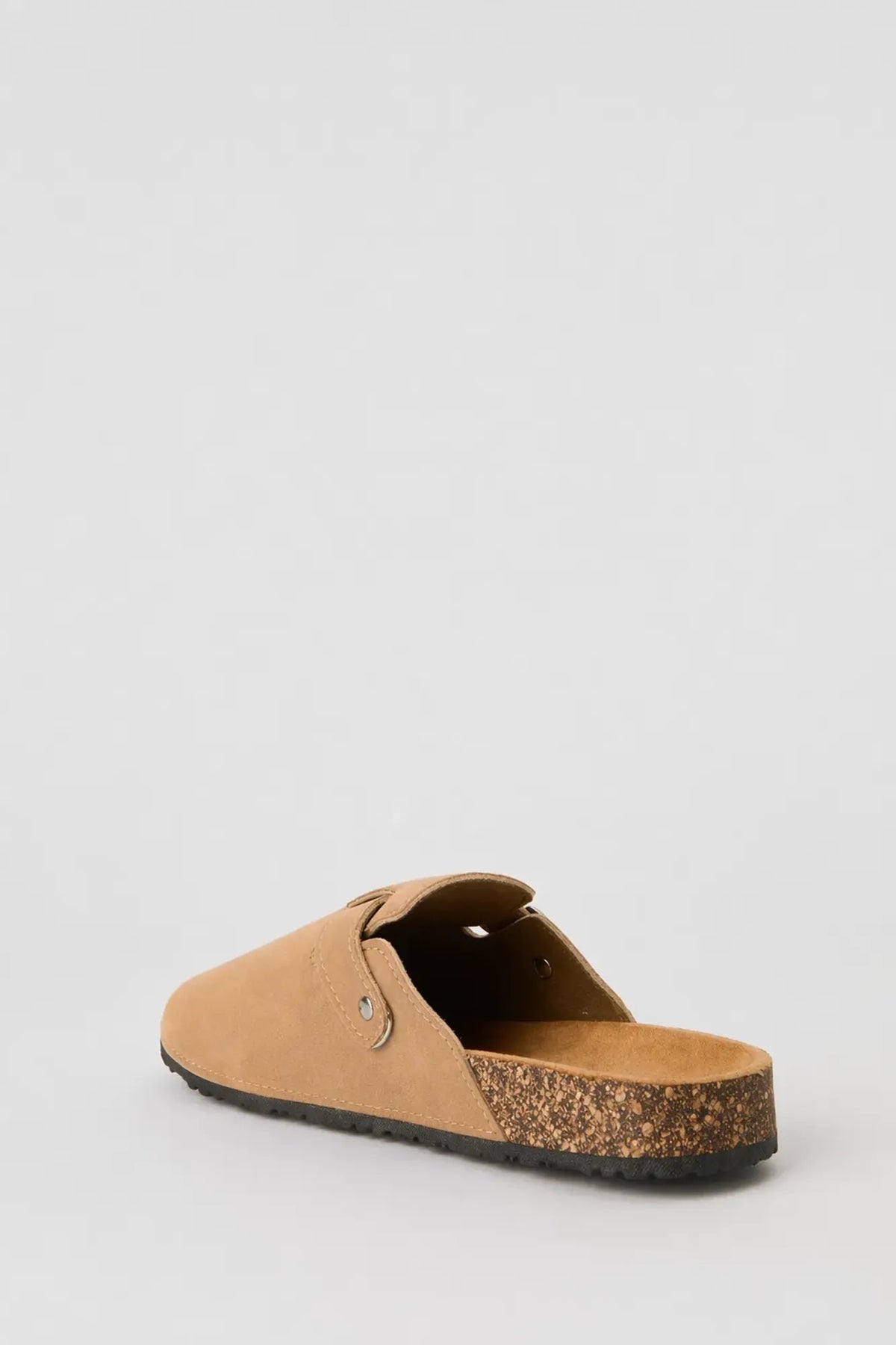Alt View 3. Cork Sole Clog - Camel