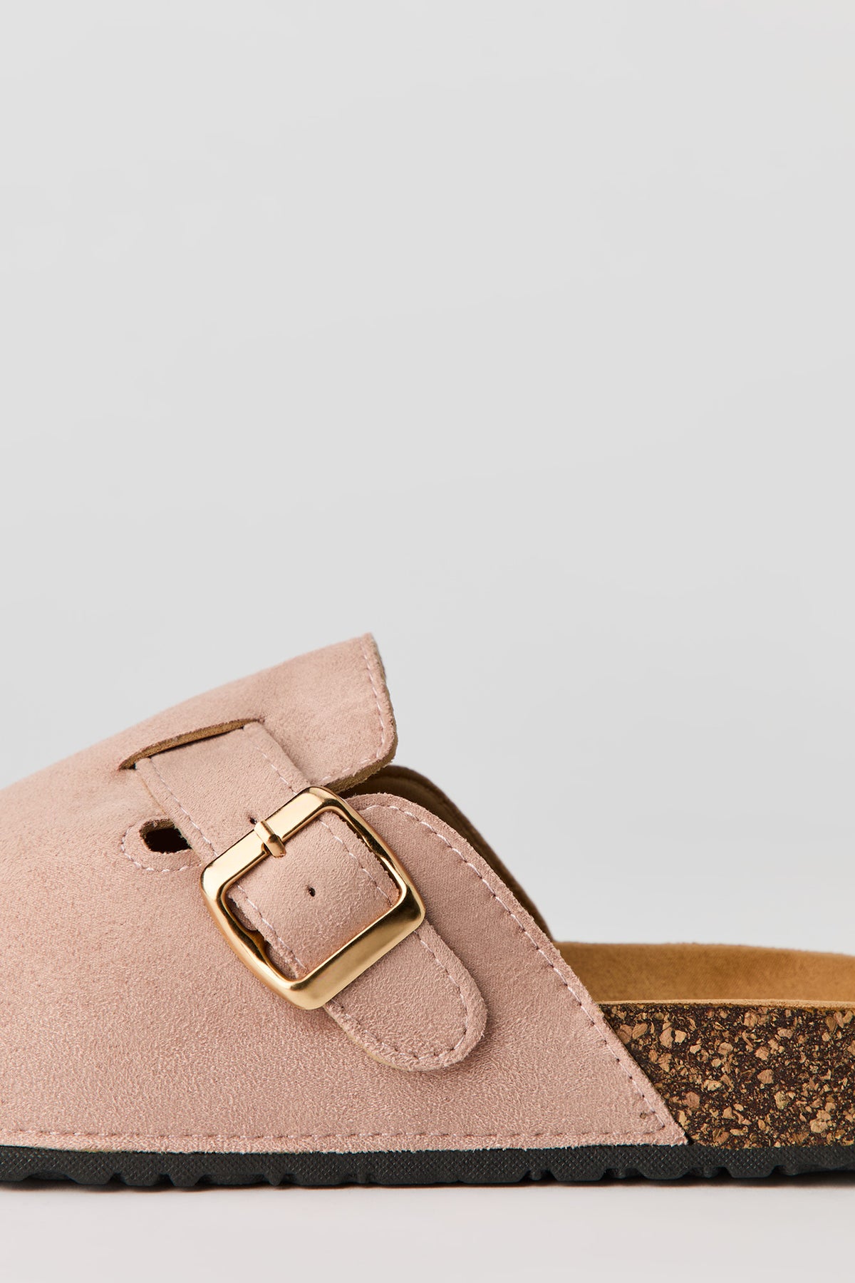 Alt View 3. Cork Sole Clog - Pink