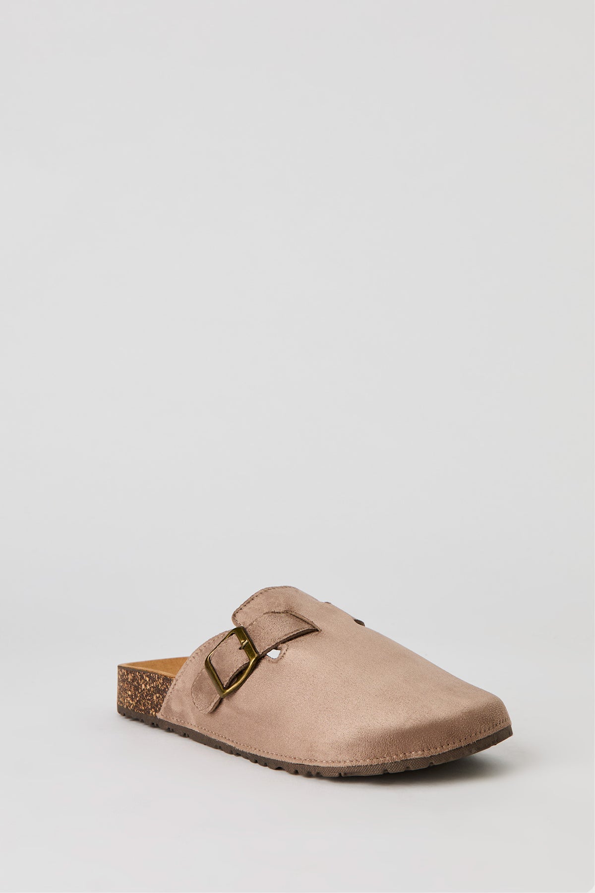 Alt View 4. Cork Sole Clog - Taupe