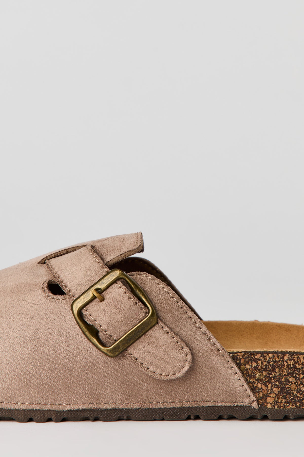 Alt View 3. Cork Sole Clog - Taupe