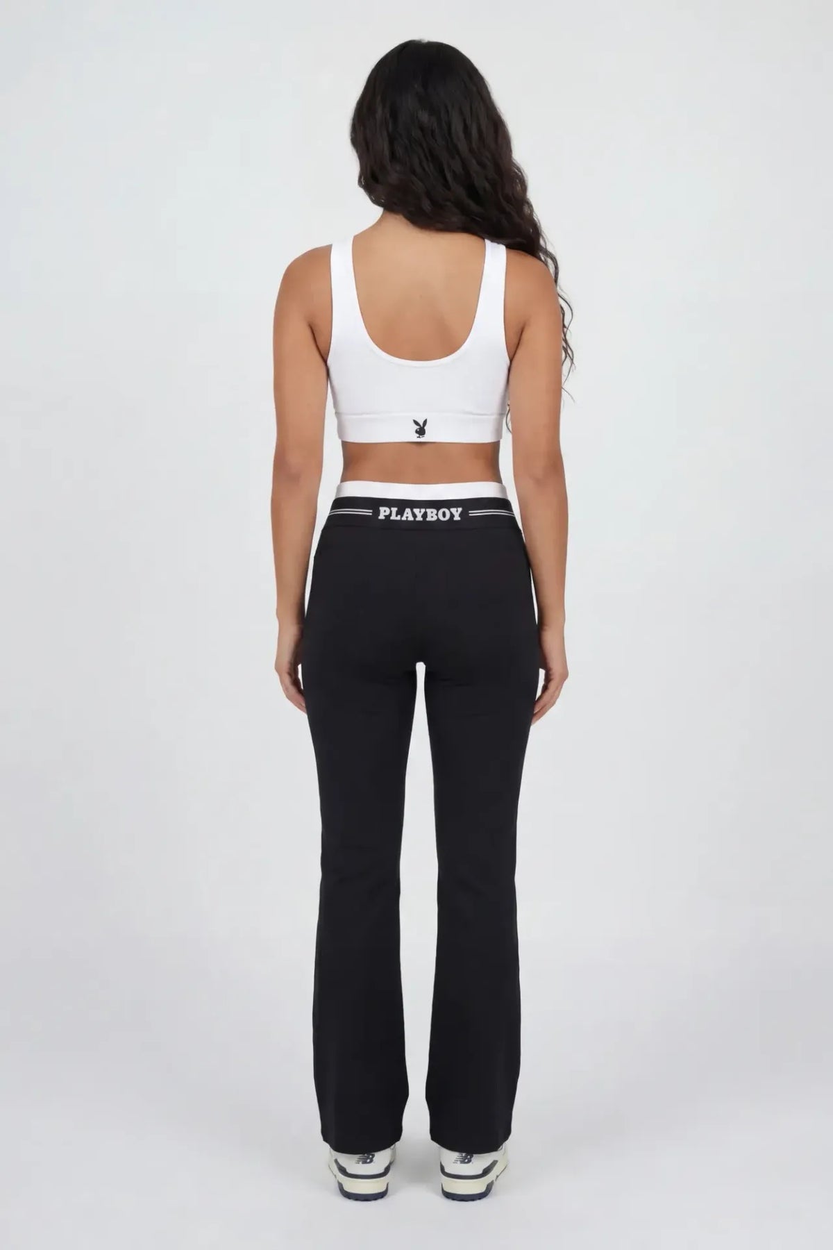Alt View 11. Playboy Active High Density Flare Pant - Black